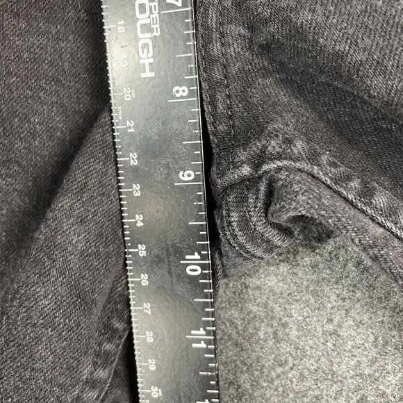 Harley Davison Jeans Black Womens Boot Cut Denim Dark Wash Size 6 EUC - Picture 9 of 10